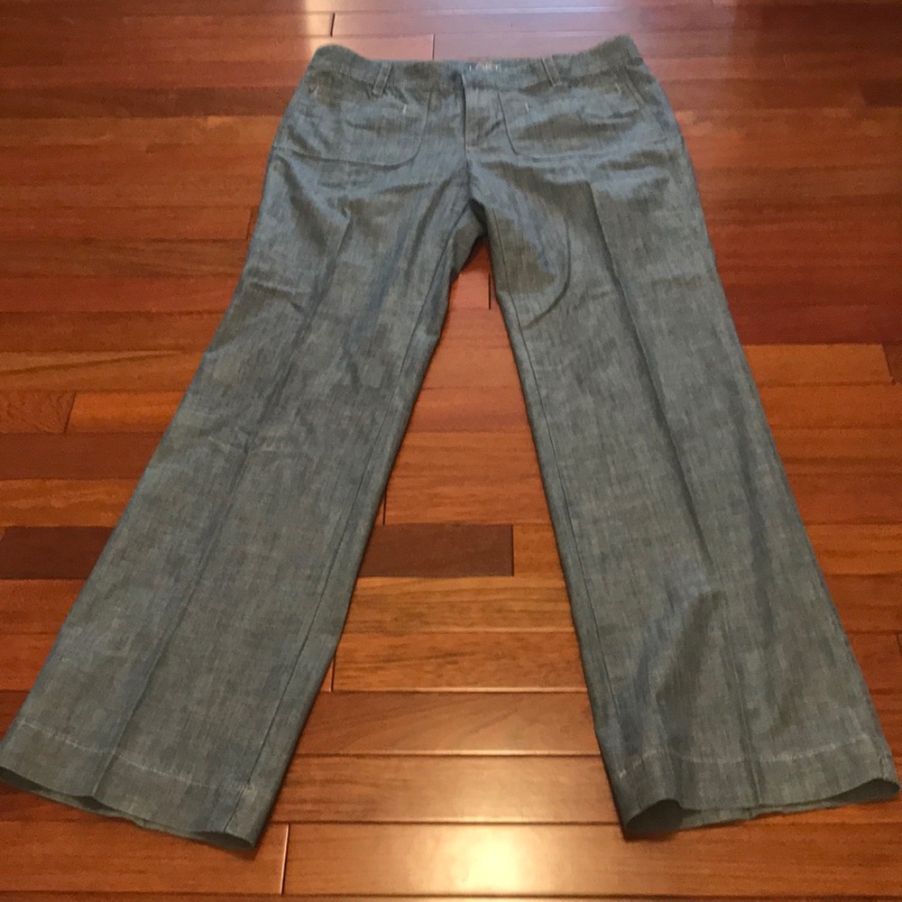 Women’s blue trouser pants